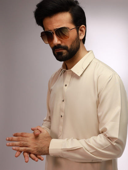 Edenrobe - Men's Oatmeal Swish Collection - EMTSW20S-99013