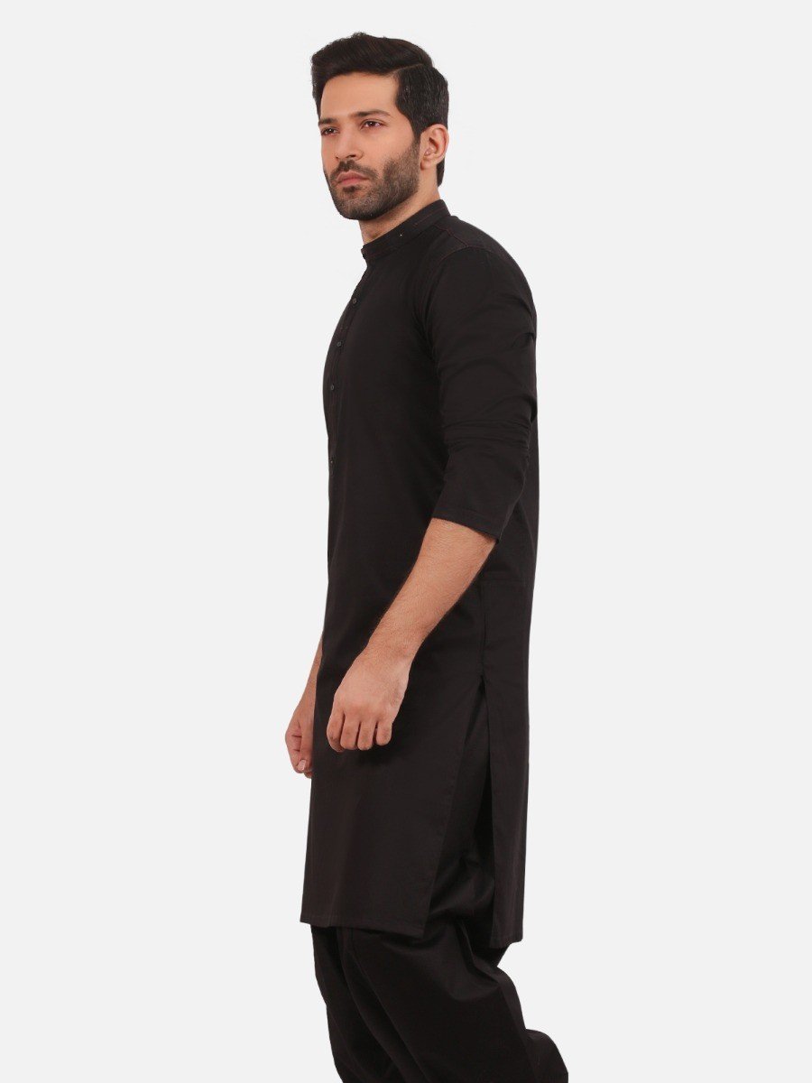 Edenrobe - Men's Black Swish Collection - EMTSW20S-99014