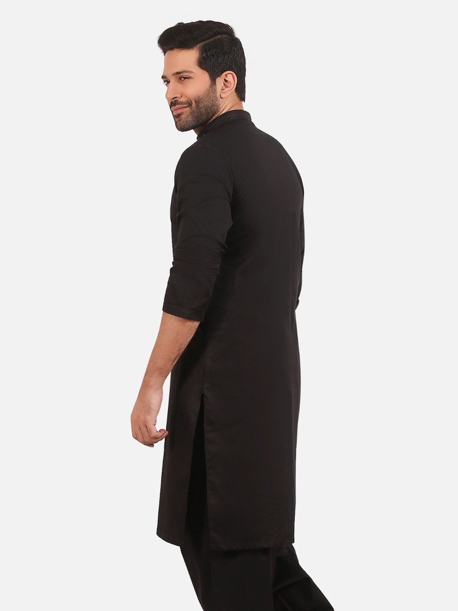 Edenrobe - Men's Black Swish Collection - EMTSW20S-99014