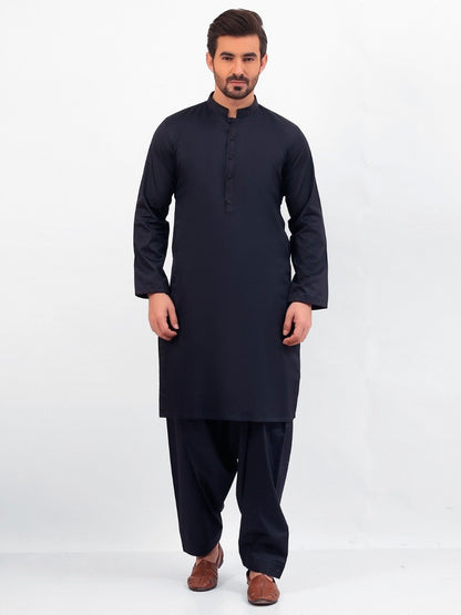 Edenrobe - Men's Navy Blue Swish Collection - EMTSW20S-99015