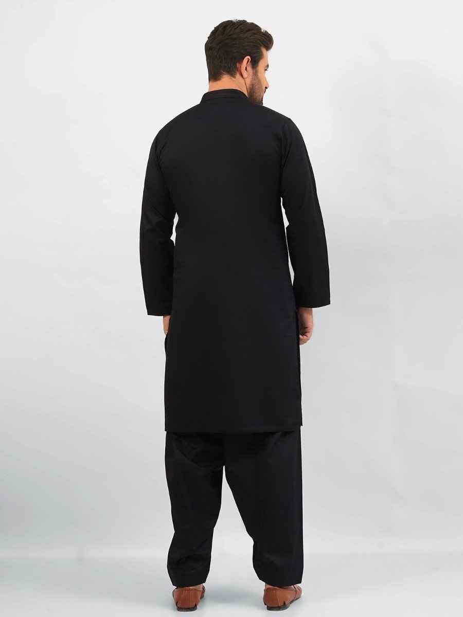 Edenrobe - Men's Navy Blue Swish Collection - EMTSW20S-99015