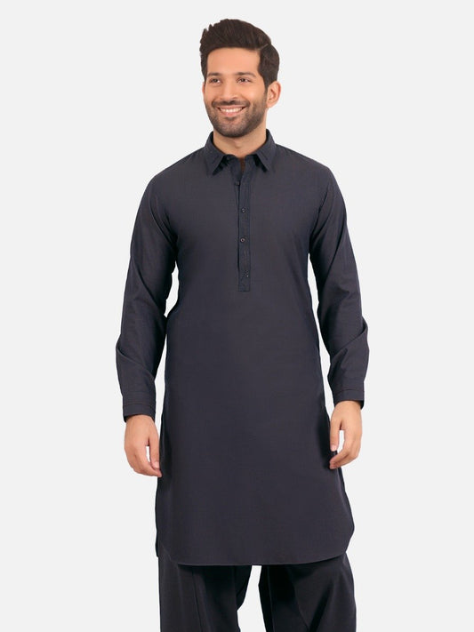 Edenrobe - Men's Black Olive Swish Collection - EMTSW20W-99006