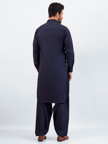 Edenrobe - Men's Blue Swish Collection - EMTSW20W-99018