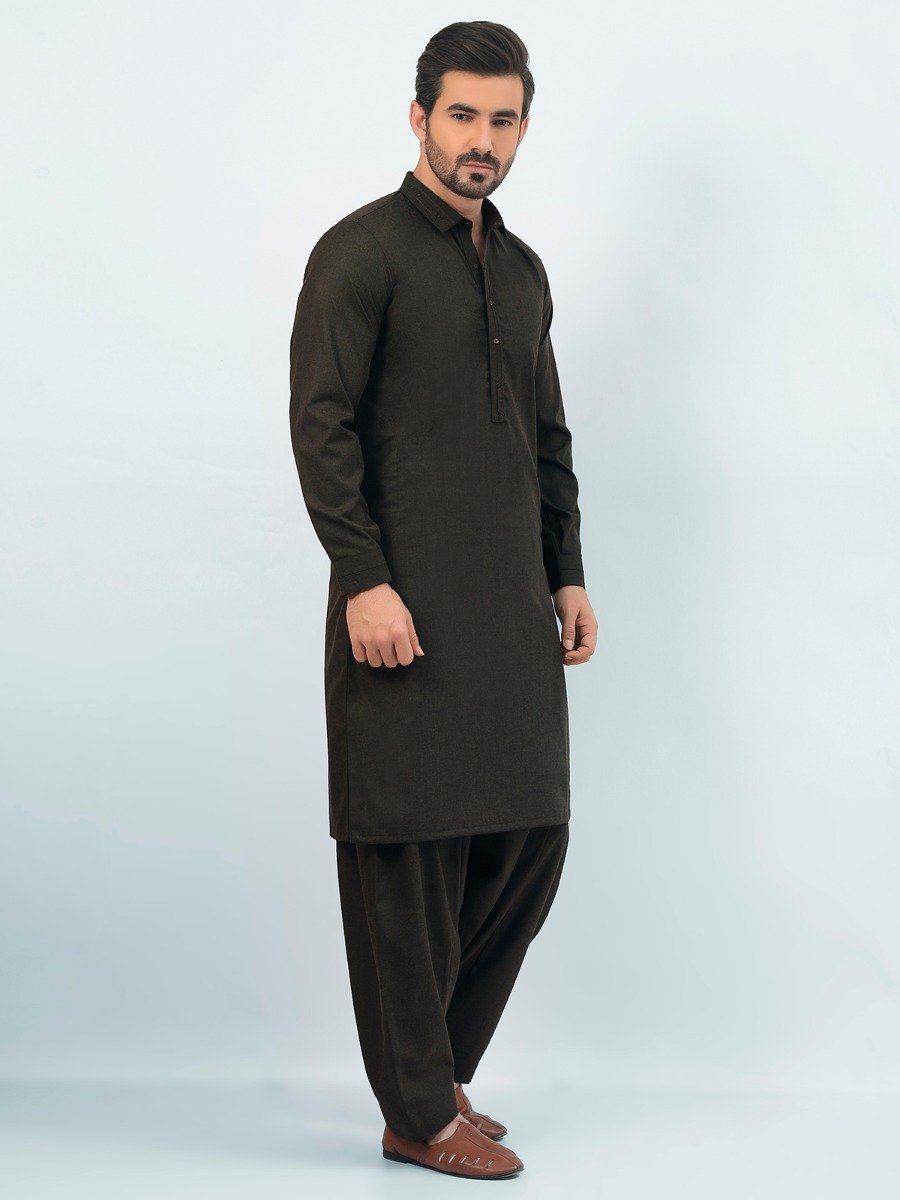 Edenrobe - Men's Moss Green Swish Collection - EMTSW20W-99019