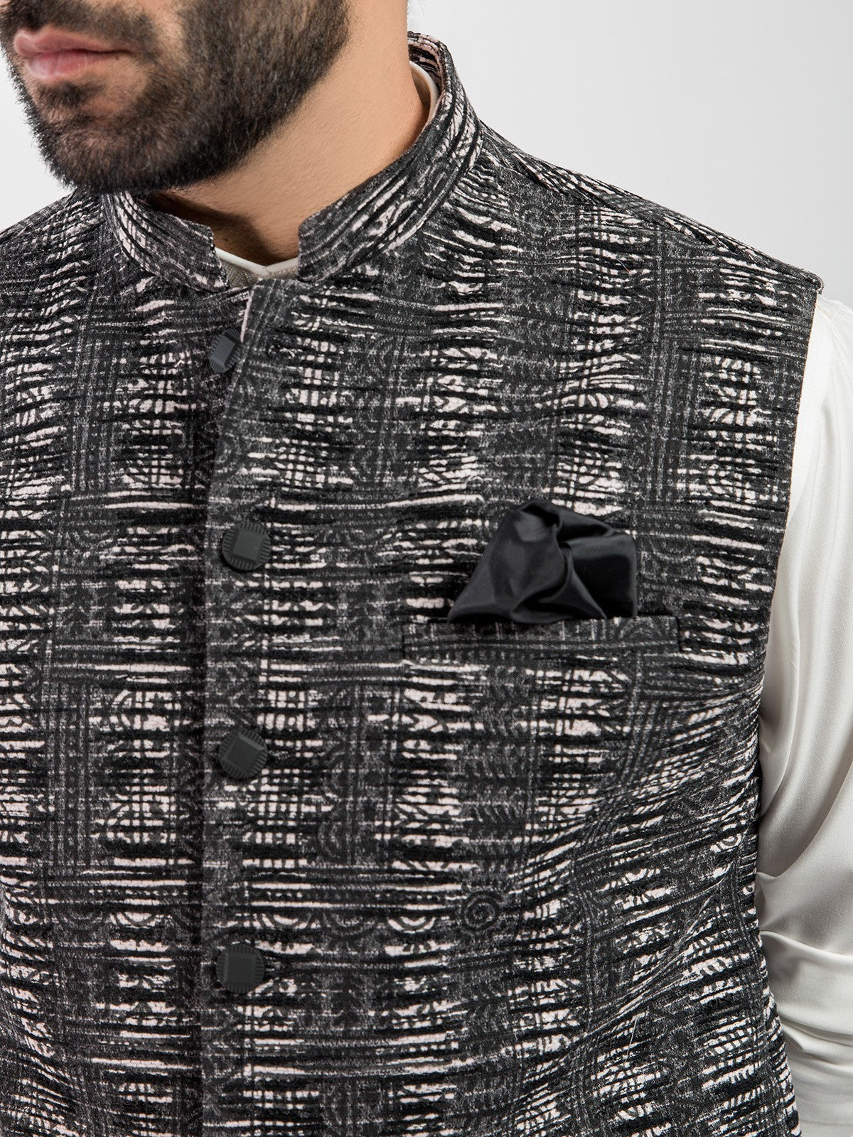 Edenrobe - Men's Dark Grey Waist Coat - EMTWC20-35728