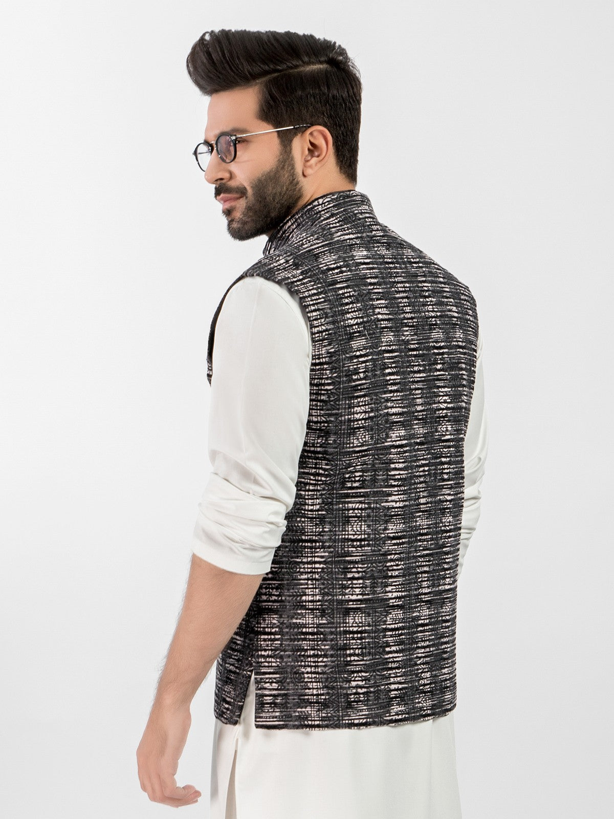 Edenrobe - Men's Dark Grey Waist Coat - EMTWC20-35728