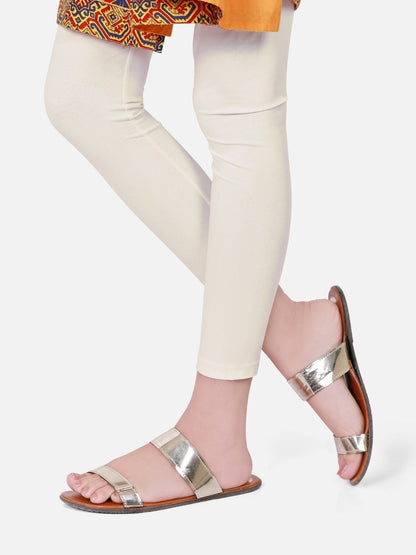 Edenrobe - Women's Cream Basic Tights - EWBT20-76243