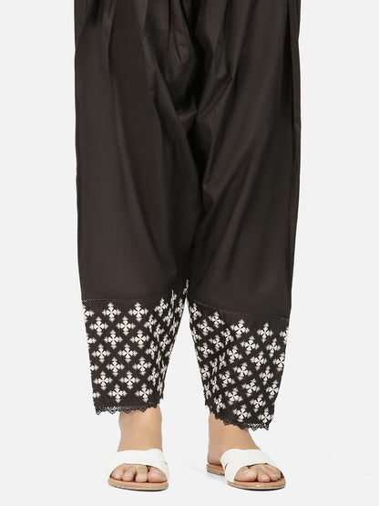 Edenrobe - Women's Black Trouser - EWBE20-76285