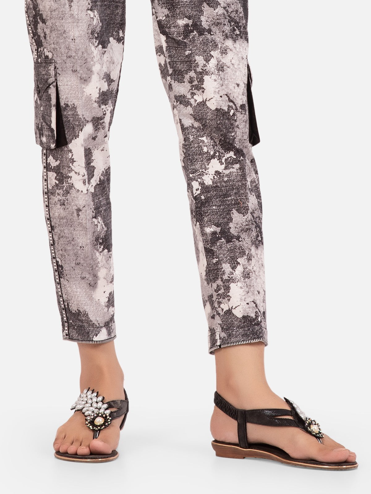 Edenrobe - Women's Grey Trouser - EWBP20-76207