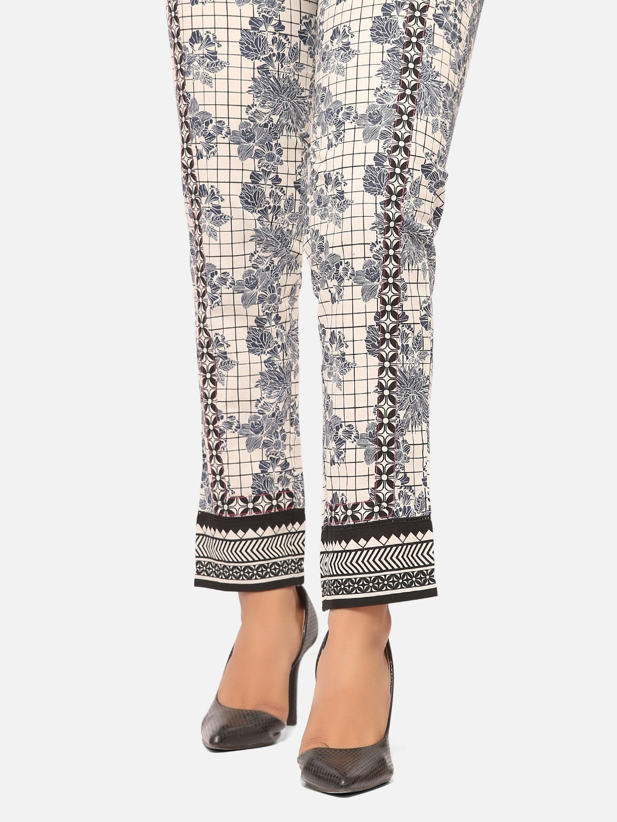 Edenrobe - Women's Blue & White Trouser - EWBP20-76212