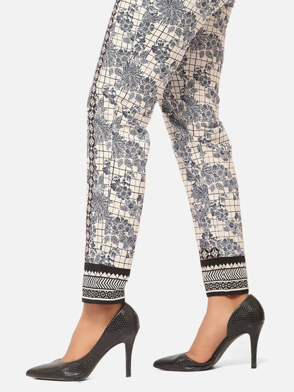 Edenrobe - Women's Blue & White Trouser - EWBP20-76212
