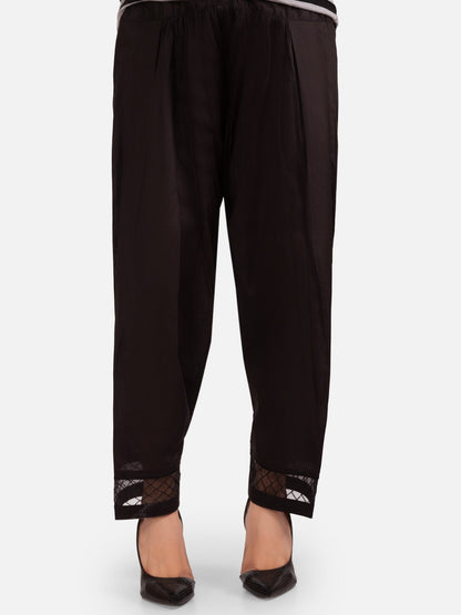 Edenrobe - Women's Black Trouser - EWBP20-76214