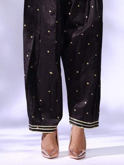 Edenrobe - Women's Black Trouser - EWBP20-76228