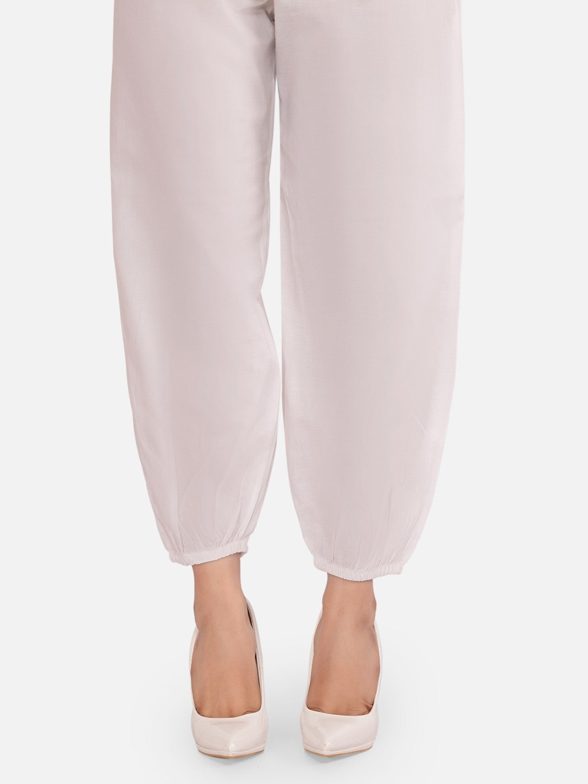 Edenrobe - Women's White Trouser - EWBP20-76235
