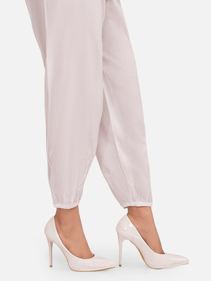 Edenrobe - Women's White Trouser - EWBP20-76235