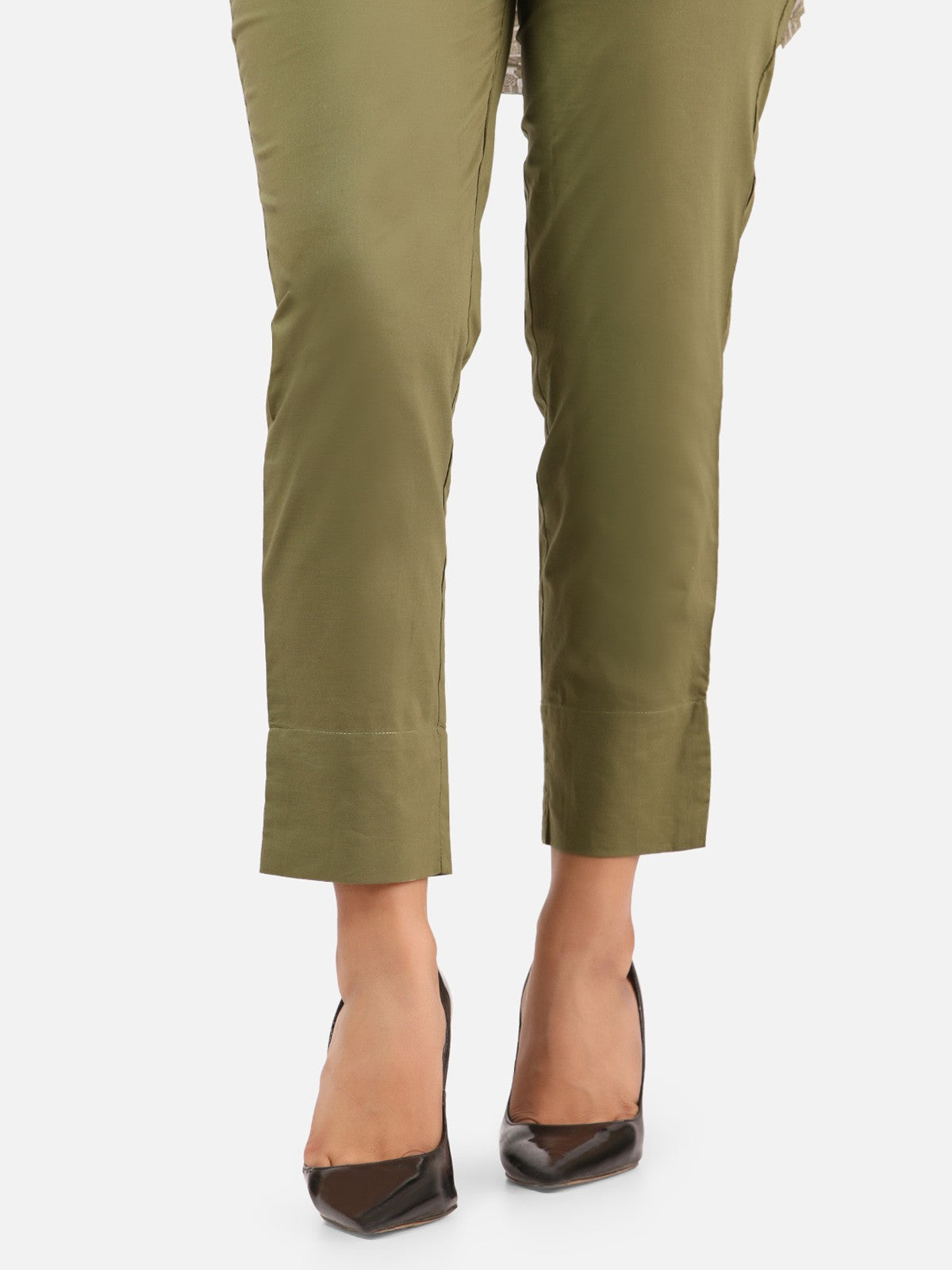 Edenrobe - Women's Olive Trouser - EWBP20-76239