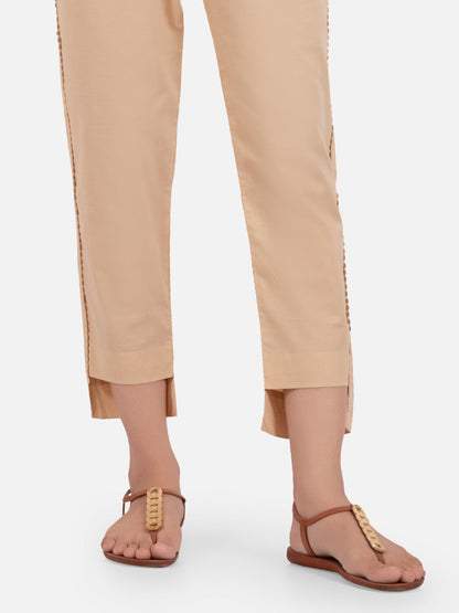 Edenrobe - Women's Beige Trouser - EWBP20-76275