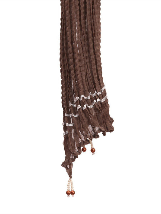 Edenrobe - Women's Dark Forest Dupatta - EAWD20-004