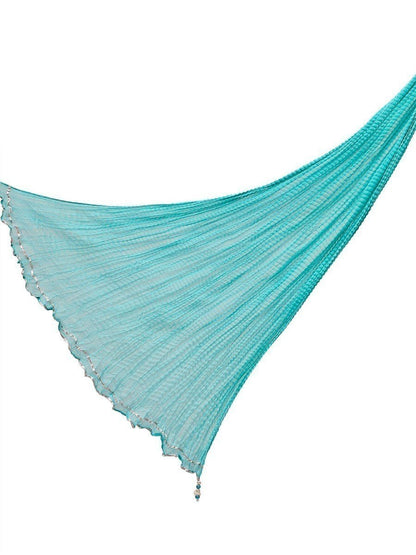 Edenrobe - Women's Aqua Dupatta - EAWD20-005