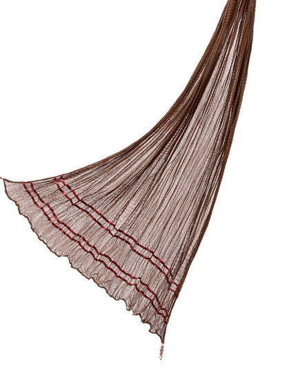 Edenrobe - Women's Brown Dupatta - EAWD20-010