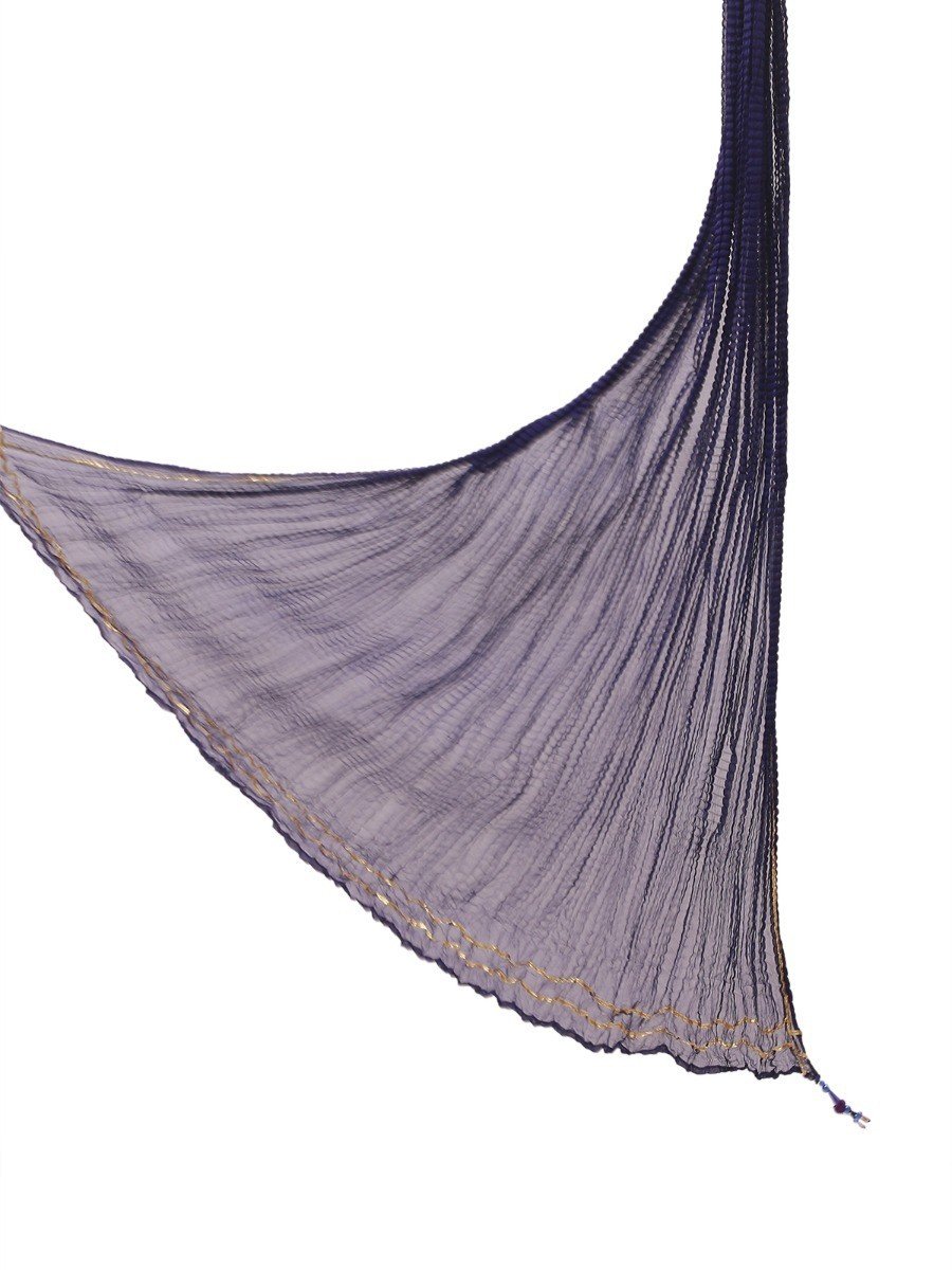Edenrobe - Women's Blue Dupatta - EAWD20-024