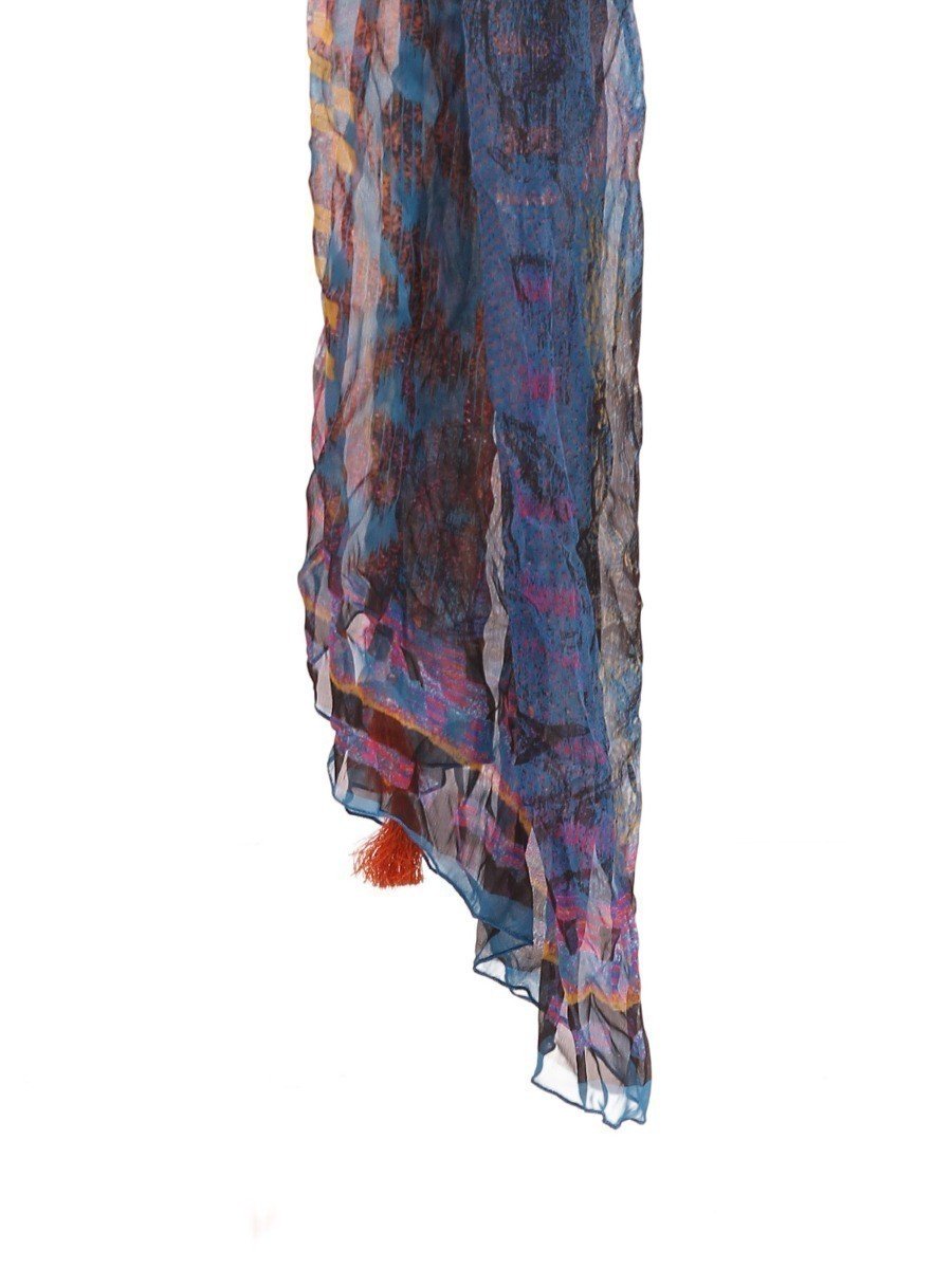 Edenrobe - Women's Blue Dupatta - EAWD20-039