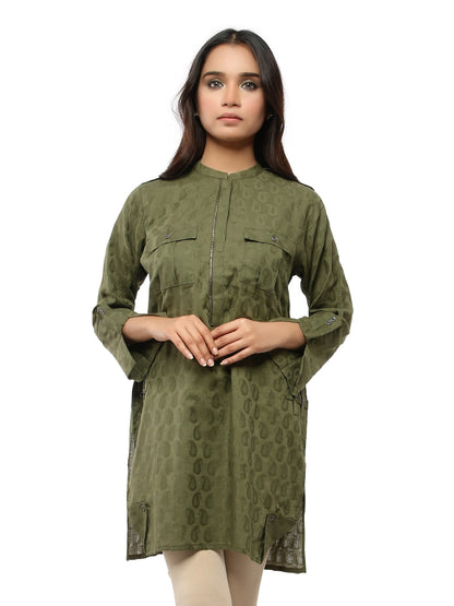 Edenrobe - Pret 1Pc Printed Cotton Shirt - EWTK20-67008