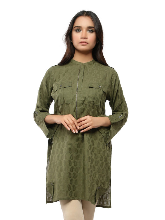 Edenrobe - Pret 1Pc Printed Cotton Shirt - EWTK20-67008