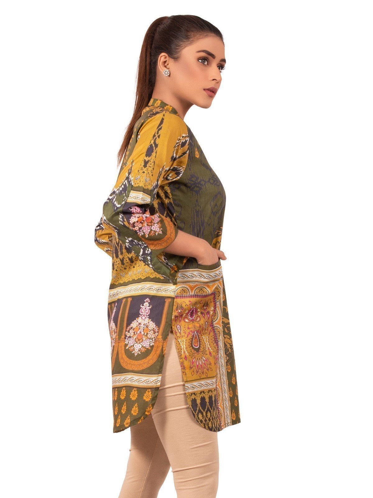 Edenrobe - Pret 1Pc Printed Lawn Shirt - EWTKA20-66762