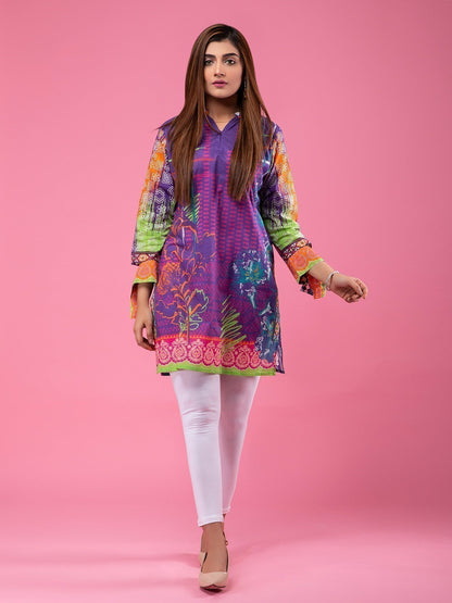 Edenrobe - Pret 1Pc Printed Lawn Shirt - EWTKA20-66804