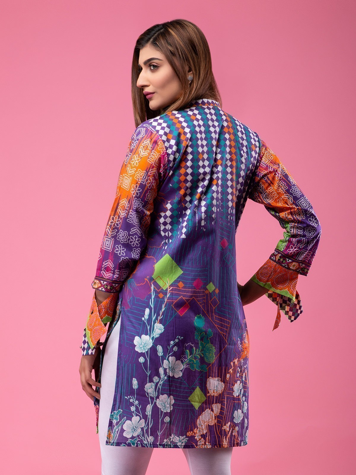 Edenrobe - Pret 1Pc Printed Lawn Shirt - EWTKA20-66804
