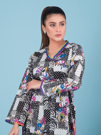 Edenrobe - Pret 1Pc Printed Cambric Shirt - EWTKA20-66982