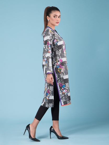 Edenrobe - Pret 1Pc Printed Cambric Shirt - EWTKA20-66982