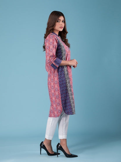 Edenrobe - Pret 1Pc Printed Cambric Shirt - EWTKA20-66992