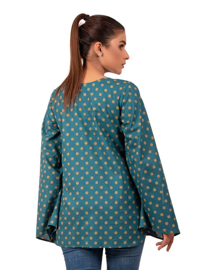 Edenrobe - Pret 1Pc Printed Cambric Shirt - EWTKA20-67127