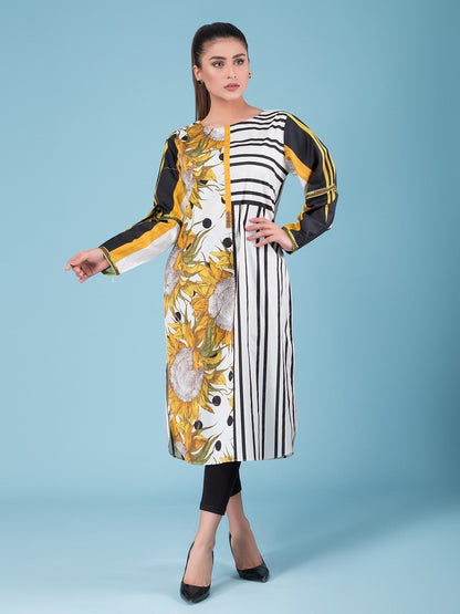 Edenrobe - Pret 1Pc Printed Lawn Shirt - EWTKA20-67143