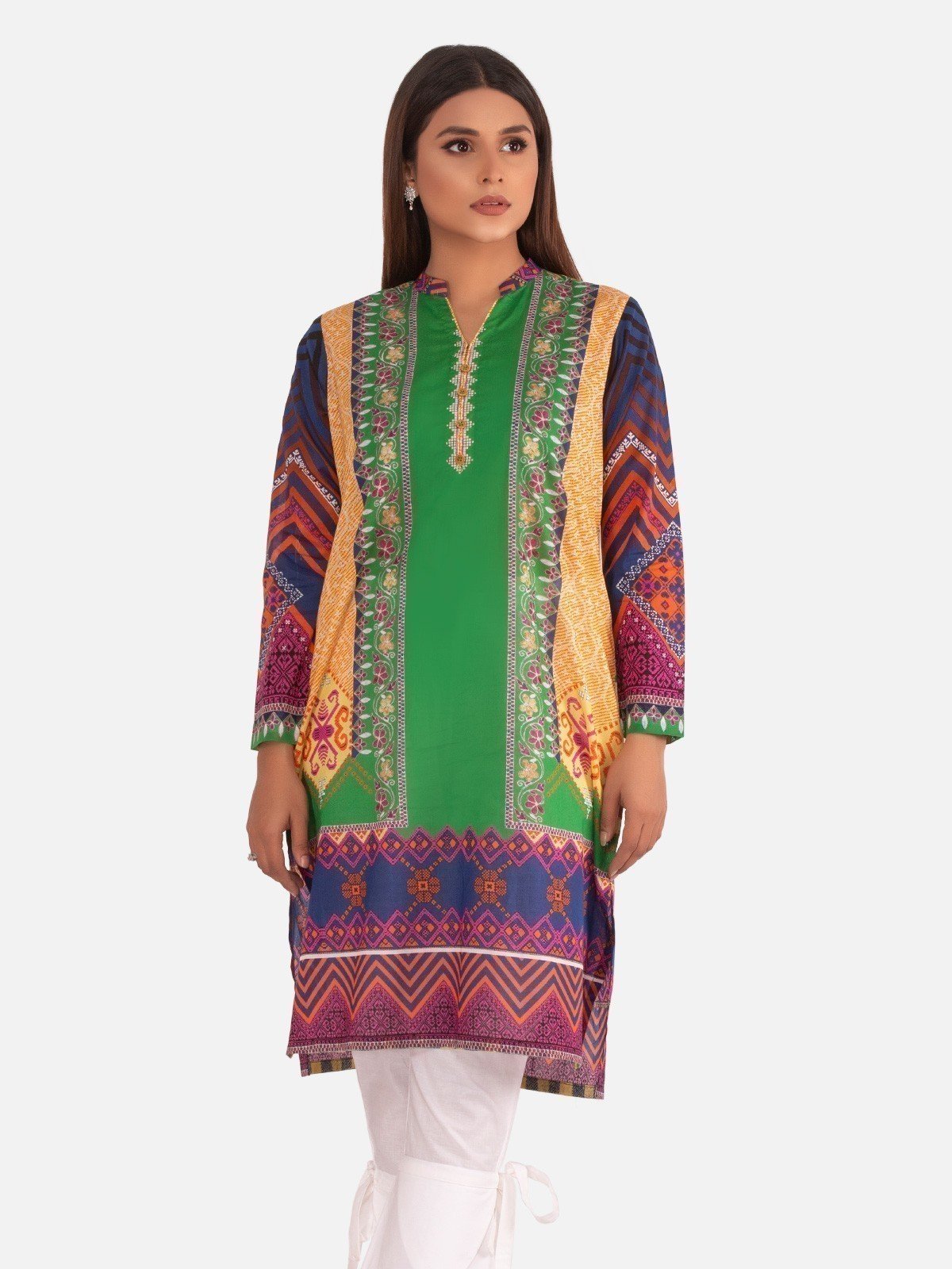 Edenrobe - Pret 1Pc Printed Lawn Shirt - EWTKA20-67222