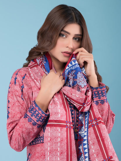 Edenrobe - Pret 2Pc Embroidered Lawn Shirt Dupatta - EWTKE20-66932 (2PC-D)