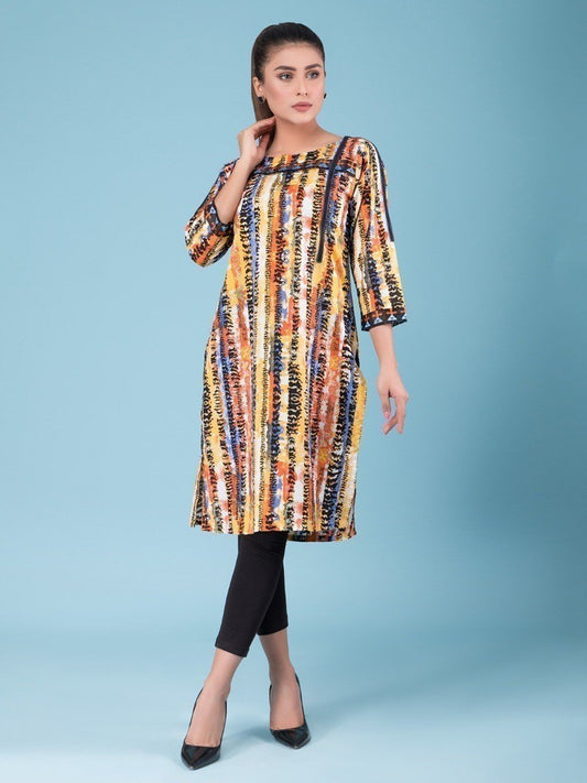 Edenrobe - Pret 1Pc Embroidered Cambric Shirt - EWTKE20-66986