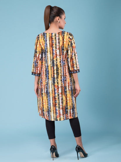 Edenrobe - Pret 1Pc Embroidered Cambric Shirt - EWTKE20-66986