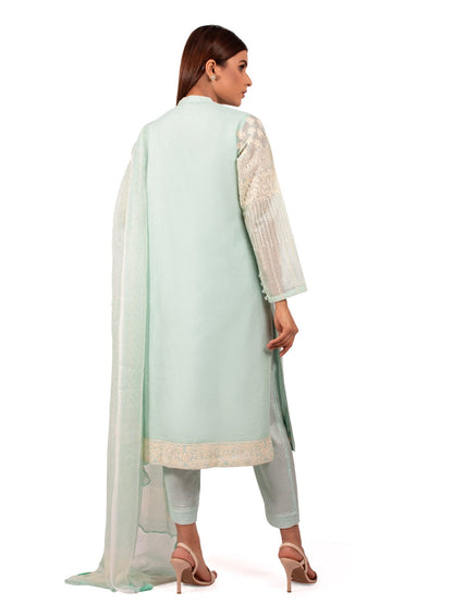 Edenrobe - Pret 3Pc Embroidered Cotton Suit - EWTKE20-67007 (3-PCS)