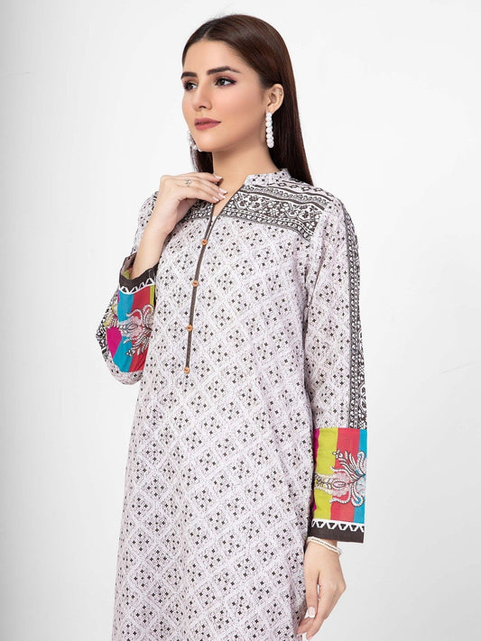 Edenrobe - Pret 1Pc Embroidered Lawn Shirt - EWTKE20-67043