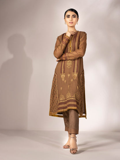 Edenrobe - Pret 2Pc Embroidered Viscose Shirt Trouser - EWTKE20-67045 (2-PCS)