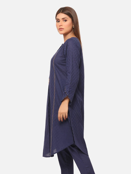 Edenrobe - Pret 2Pc Embroidered Jacquard Shirt Trouser - EWTKE20-67116 (2-PCS)