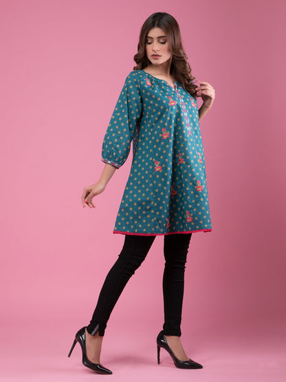Edenrobe - Pret 1Pc Embroidered Cambric Shirt - EWTKE20-67148