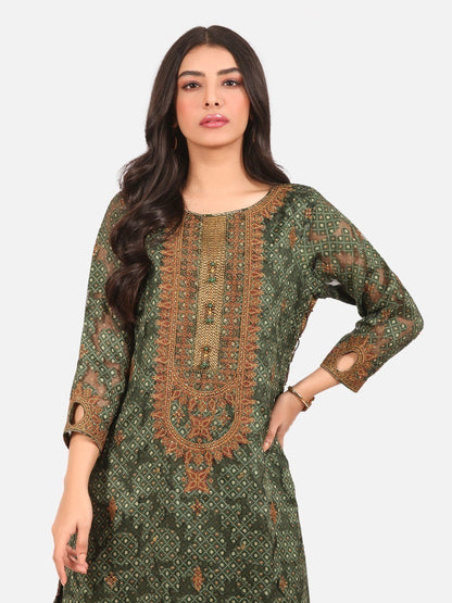 Edenrobe - Pret 2Pc Embroidered Broshia Shirt Trouser - EWTKE20-67201 (2-PCS)