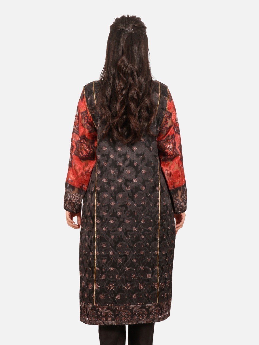 Edenrobe - Pret 2Pc Embroidered Broshia Shirt Trouser - EWTKE20-67231 (2-PCS)