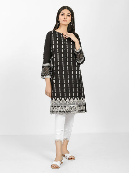 Edenrobe - Pret 1Pc Embroidered Cotton Shirt - EWTKE20-67243