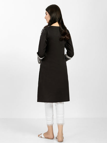 Edenrobe - Pret 1Pc Embroidered Cotton Shirt - EWTKE20-67243