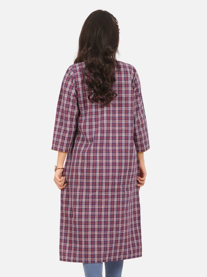 Edenrobe - Pret 1Pc Embroidered Cotton Shirt - EWTKE20-67278